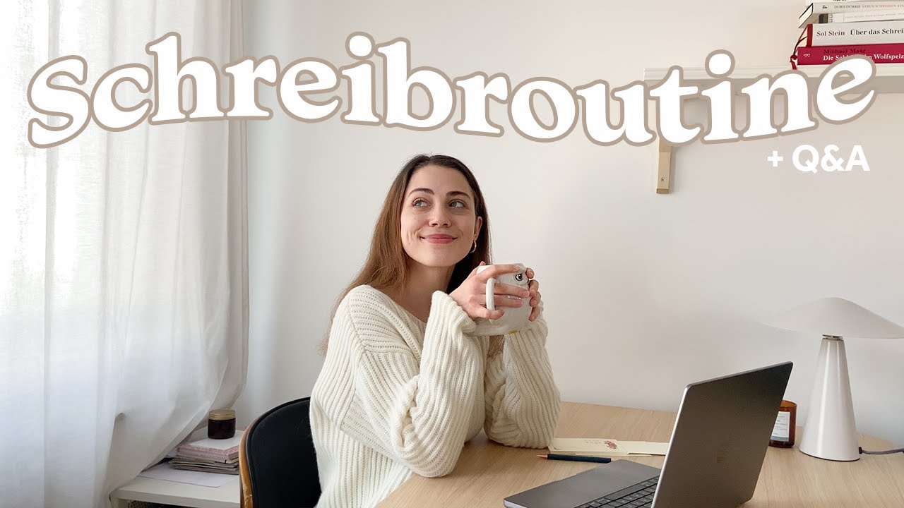 Meine Schreibroutine 2023 + Q&A | Schreibtipps, Inspiration, Schreibblockaden & mehr ✍🏼