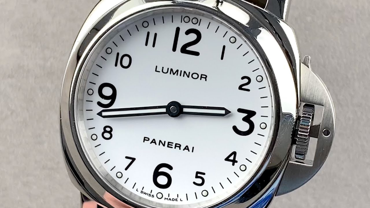 Panerai Luminor Base PAM00114 Watch Review