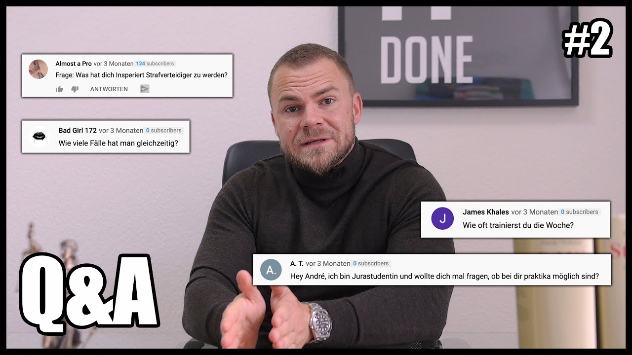 Vorurteile gegen&uuml;ber Rappern und Rockern | Rechtsanwalt beantwortet | Q&A | Andr&eacute; Miegel