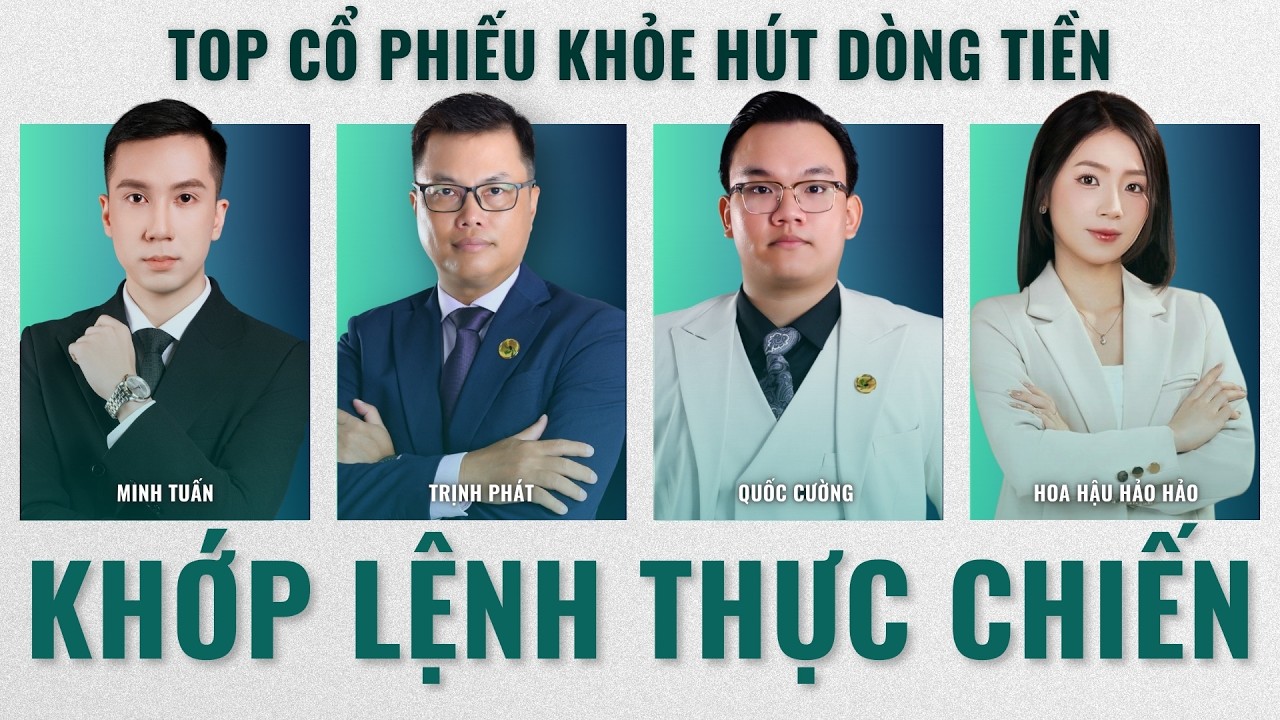 Khớp Lệnh Thực Chiến: Phân Tích VNIndex - Nhóm Ngành, Cổ Phiếu Tiềm Năng Hôm Nay
