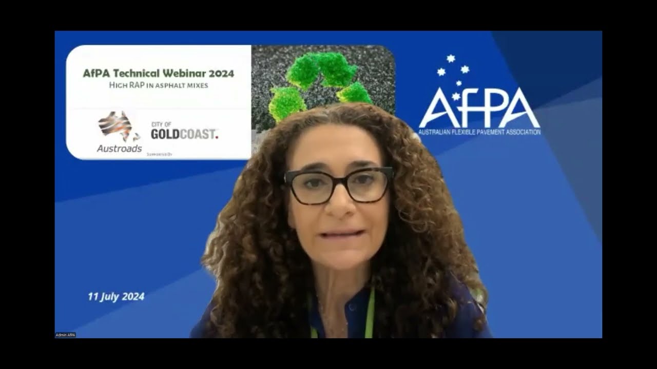 AfPA Technical Webinar – High RAP in asphalt mixes