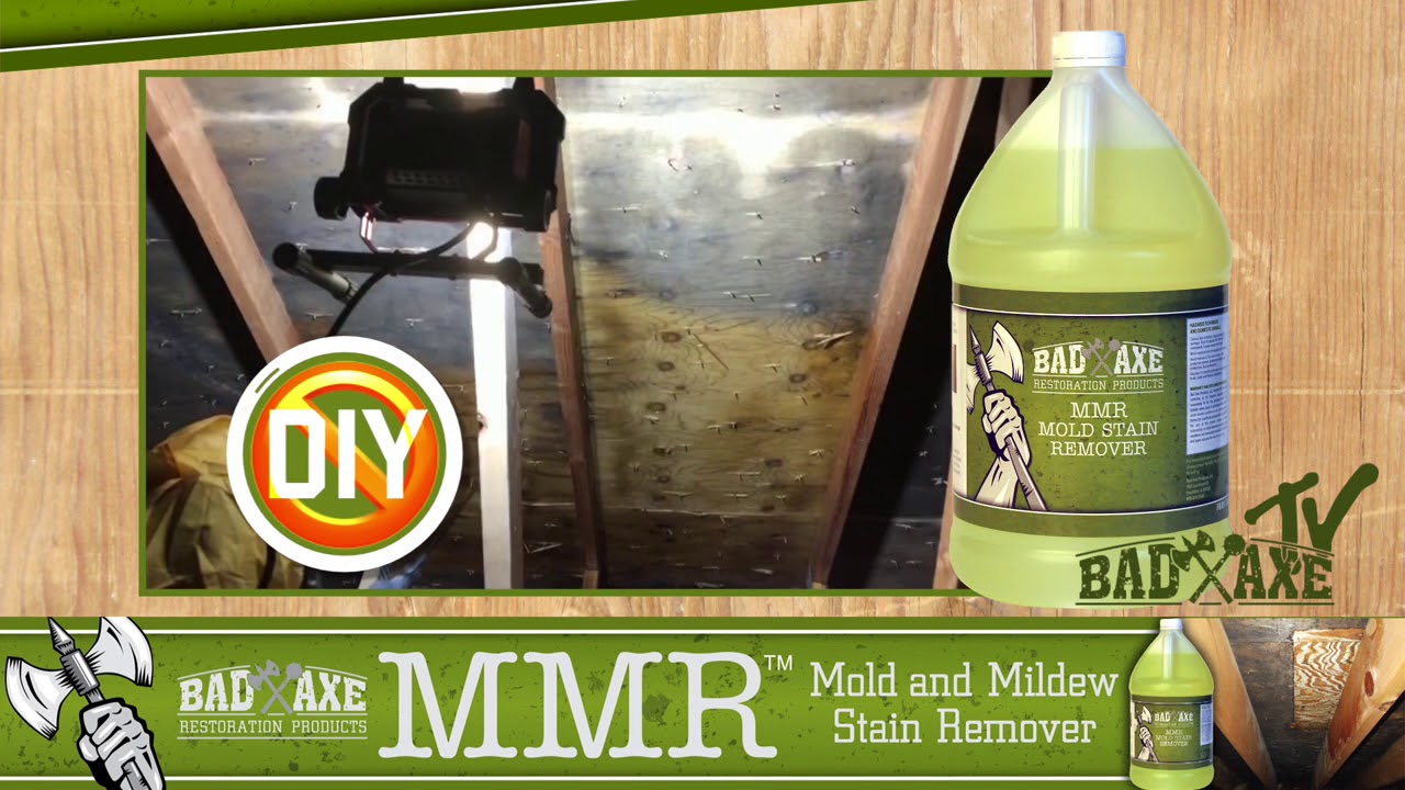 Why choose MMR mold stain remover