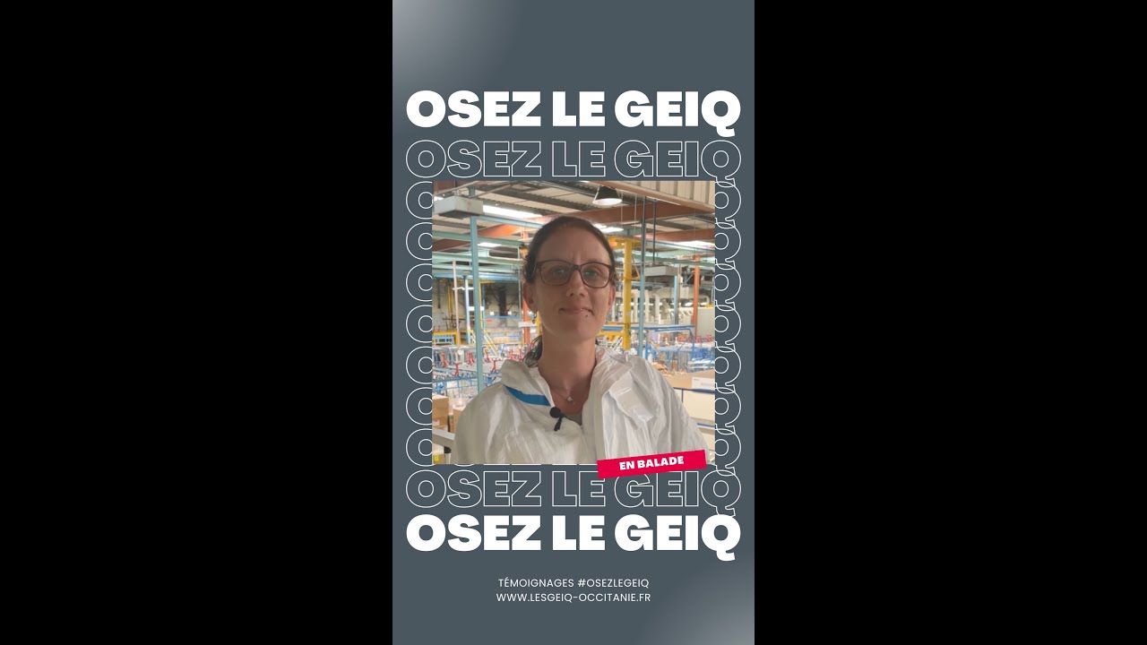 Sarah - Peintre aéronautique - alternante Geiq Des Industries d'Oc