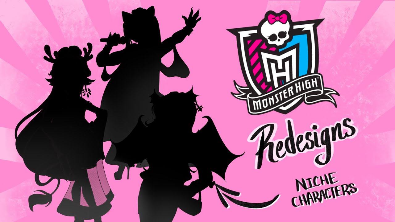 REDESIGNING ✨Niche✨ Monster High Characters (Speedpaint + Commentary)