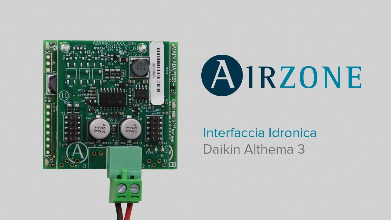 Installazione - Interfaccia Idronica Airzone - Daikin Altherma 3