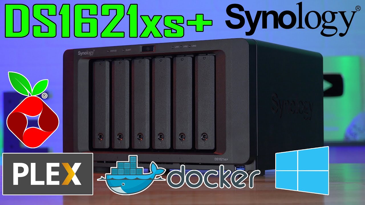 Synology DS1621xs — Установите всё, что угодно! (Plex, Pi-Hole, Windows, Docker)