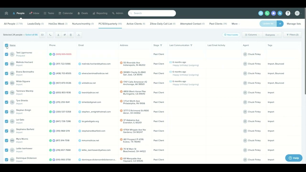 FUB Dialer Call List Feature  - Follow Up Boss CRM