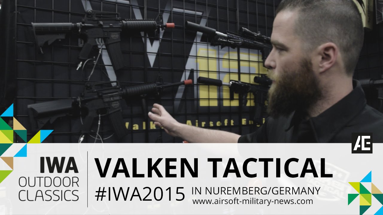 IWA 2015 // Valken Airsoft - V12 HPA Engine & HPA Rifles