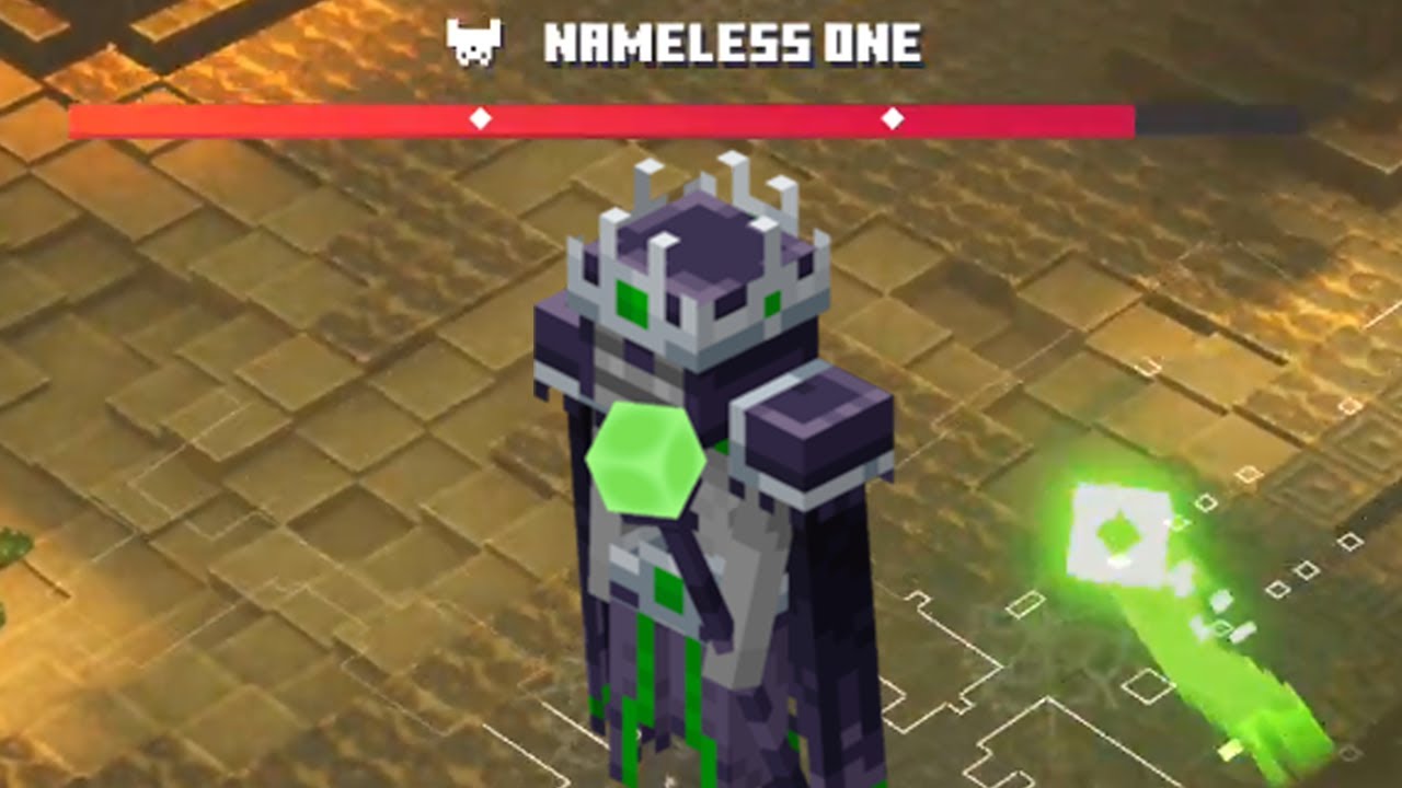 Minecraft Dungeons - Nameless One Boss Fight