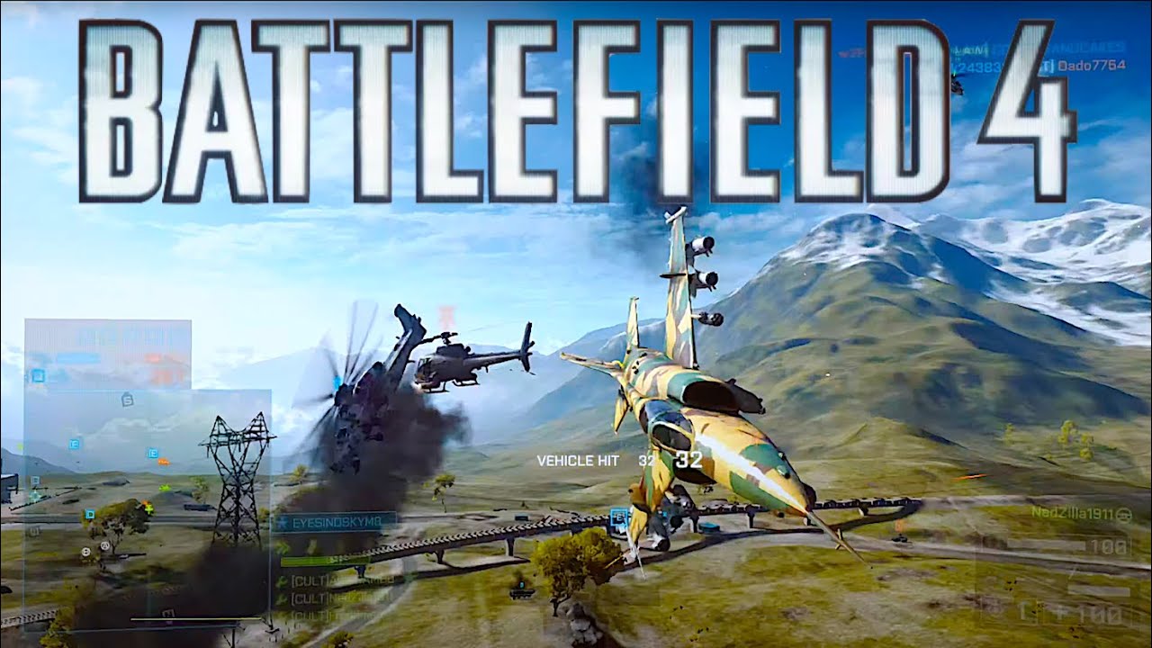 #18 4K Battlefield4 attack jet gameplay 82-0