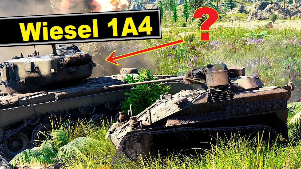 Противники НЕНАВИДЯТ этот простой трюк с невидимостью! ▶️ Wiesel 1A4