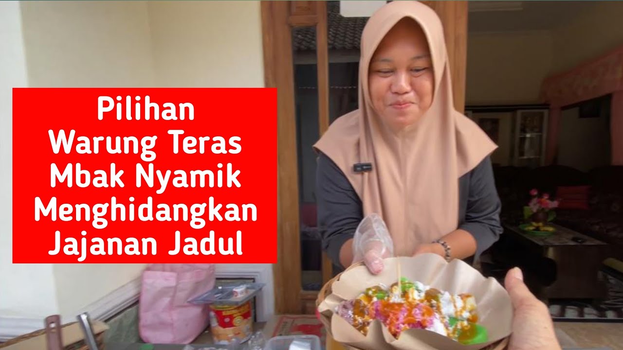 Mengapa Warung Teras Mbak Nyamik lebih memilih jalur makanan tempo dulu?