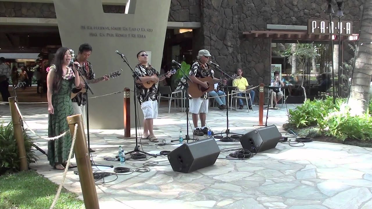 Da Uncles with AO AQUA @ Royal Hawaiian Center 2012