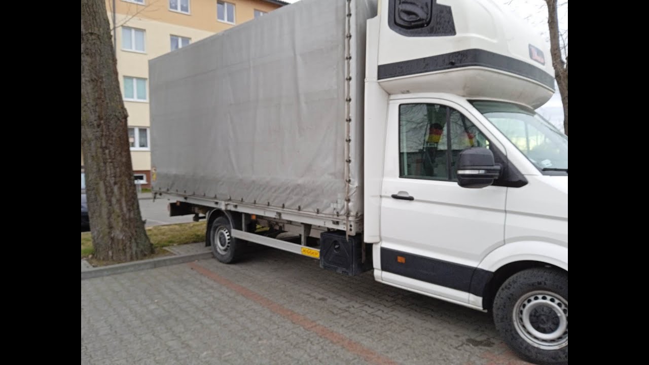 pożegnanie   po latach z VW Crafter 177 km plandeka
