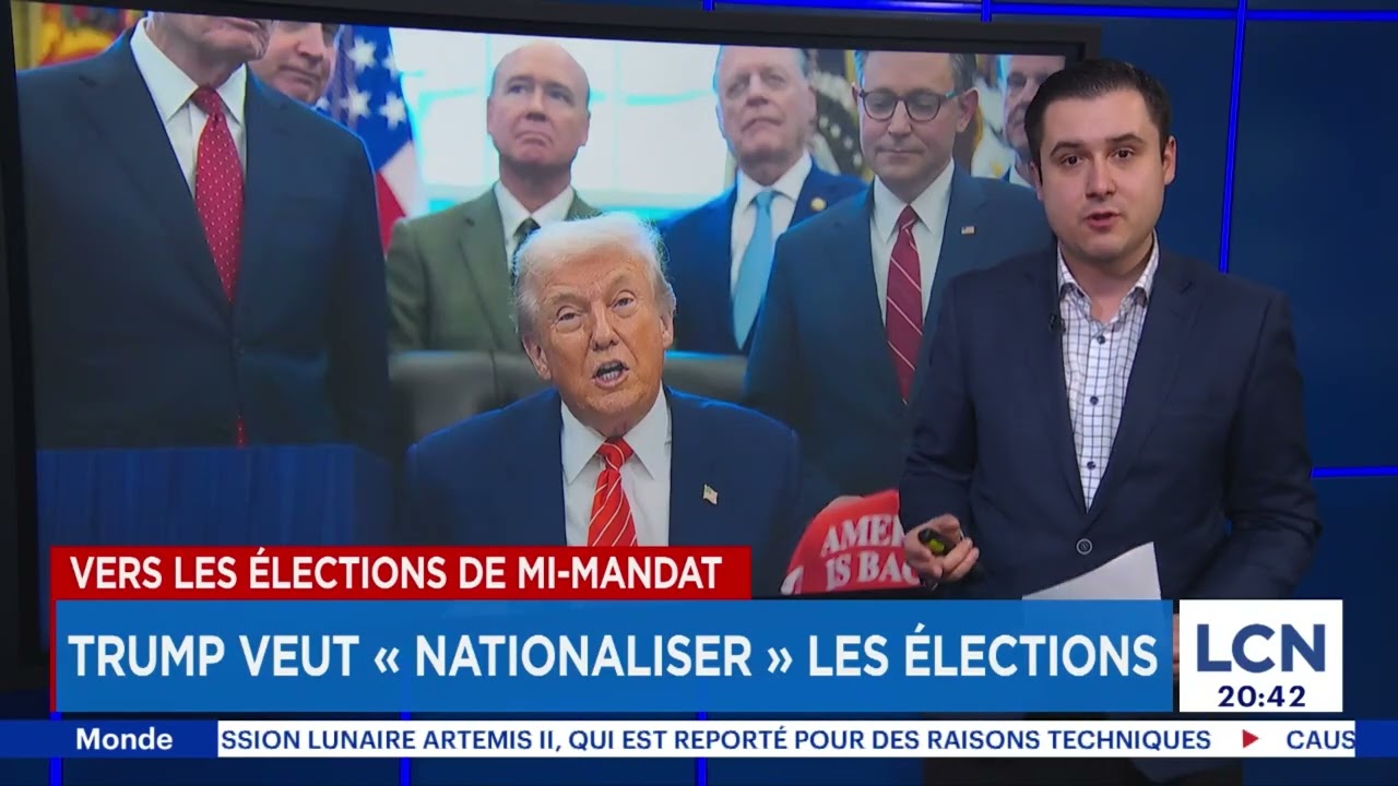 Donald Trump appelle les républicains à «nationaliser» les élections