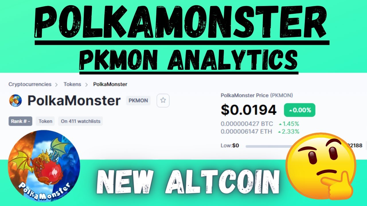 PolkaMonster Token Analytics | Polka Monster Crypto | PKMON coin | New Cryptocurrency