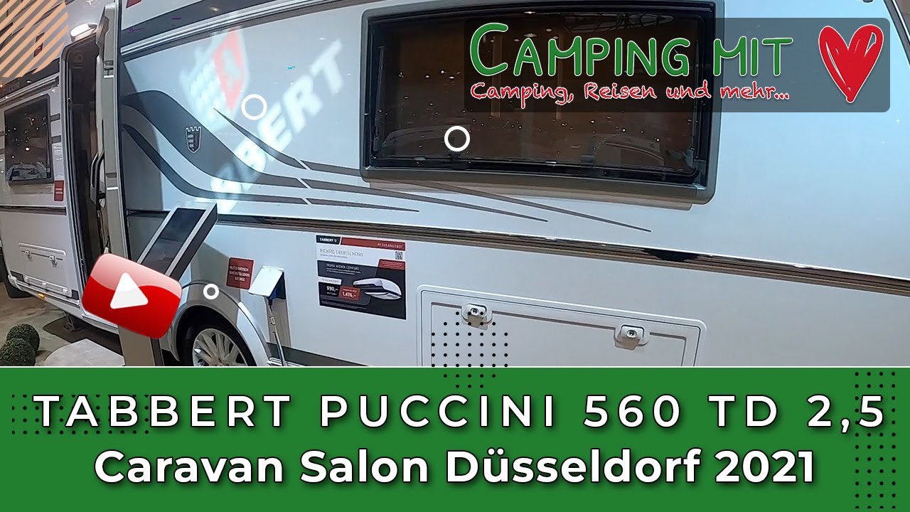 TABBERT Puccini 560 TD 2,5 - Caravan Salon 2021 Düsseldorf
