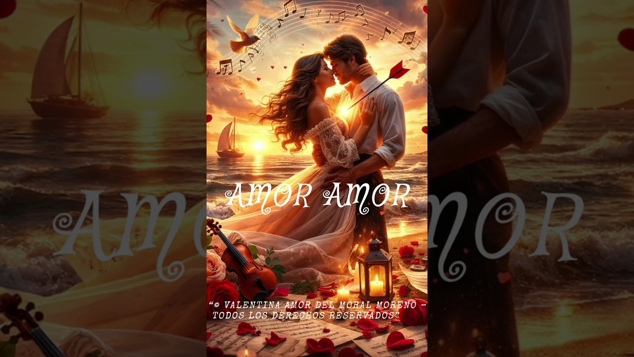 Amor amor 🎶 Letra Oficial, Canción Original/Valentina Amor Del Moral Moreno.