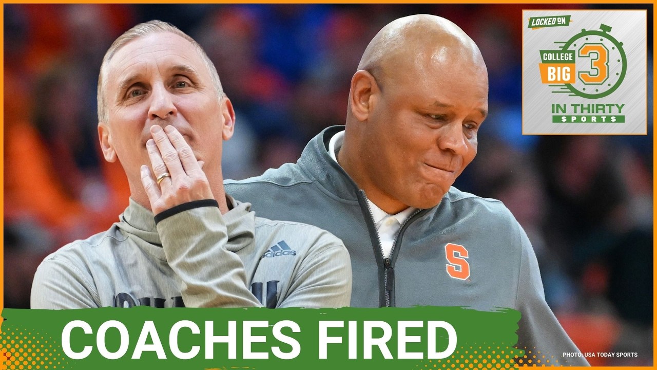 Syracuse FIRES Adrian Autry After Three Seasons | The Big 3 in 30 College