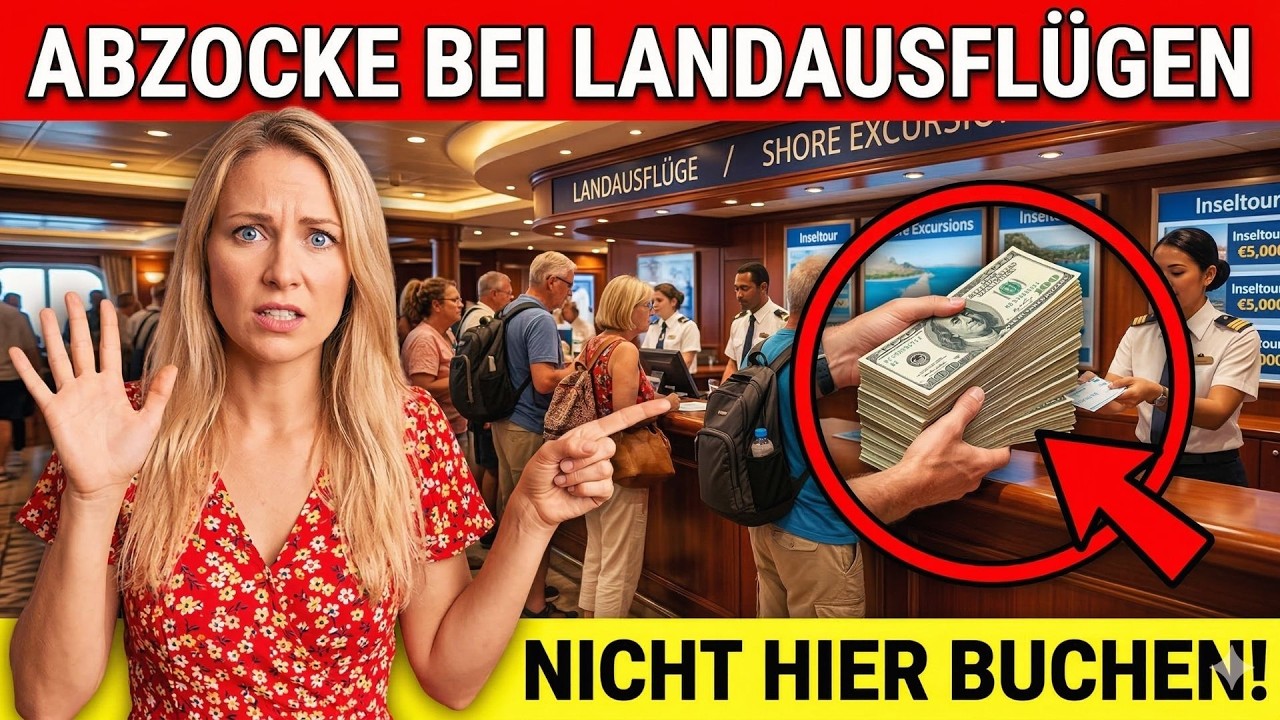 11 Landausflug-Fehler, die Kreuzfahrer Hunderte kosten — was Reedereien lieber verschweigen