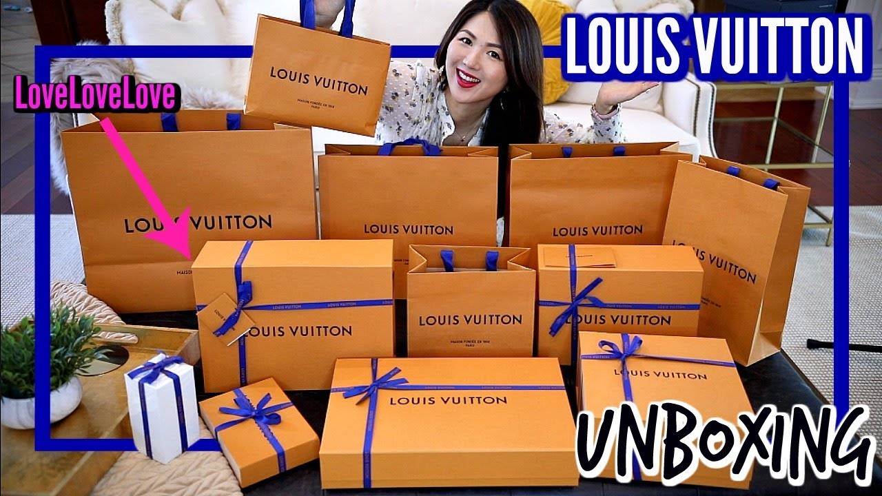 HUGE LOUIS VUITTON  UNBOXING | WHAT I BOUGHT THIS MONTH | CHARIS ❤️