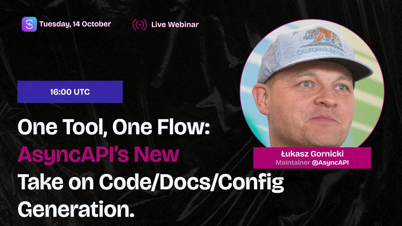 One Tool, One Flow: AsyncAPI's New Take on Code/Docs/Config Generation