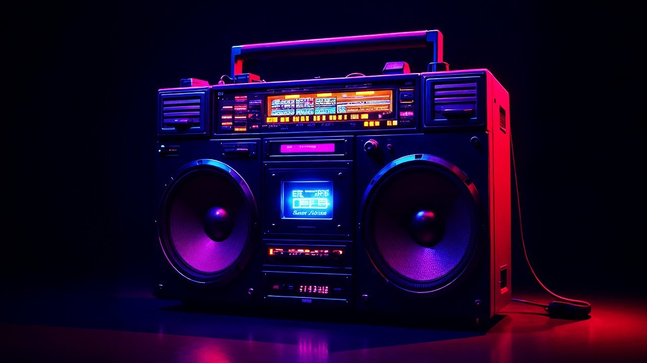 Retro Boombox 80s ✨ Nostalgic Chillwave Synthwave Mix