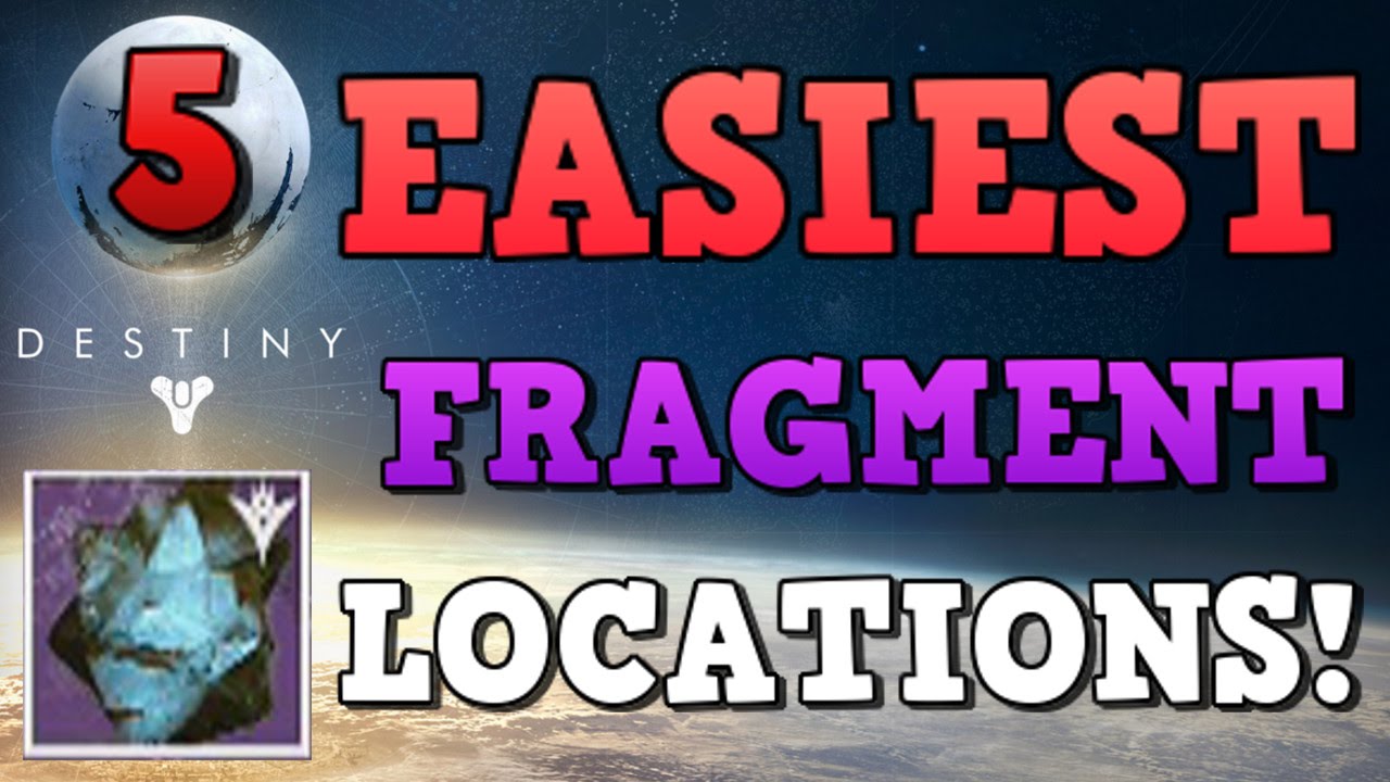 Destiny 5 EASIEST CALCIFIED FRAGMENTS (At Coliseum Spawn) The Taken King