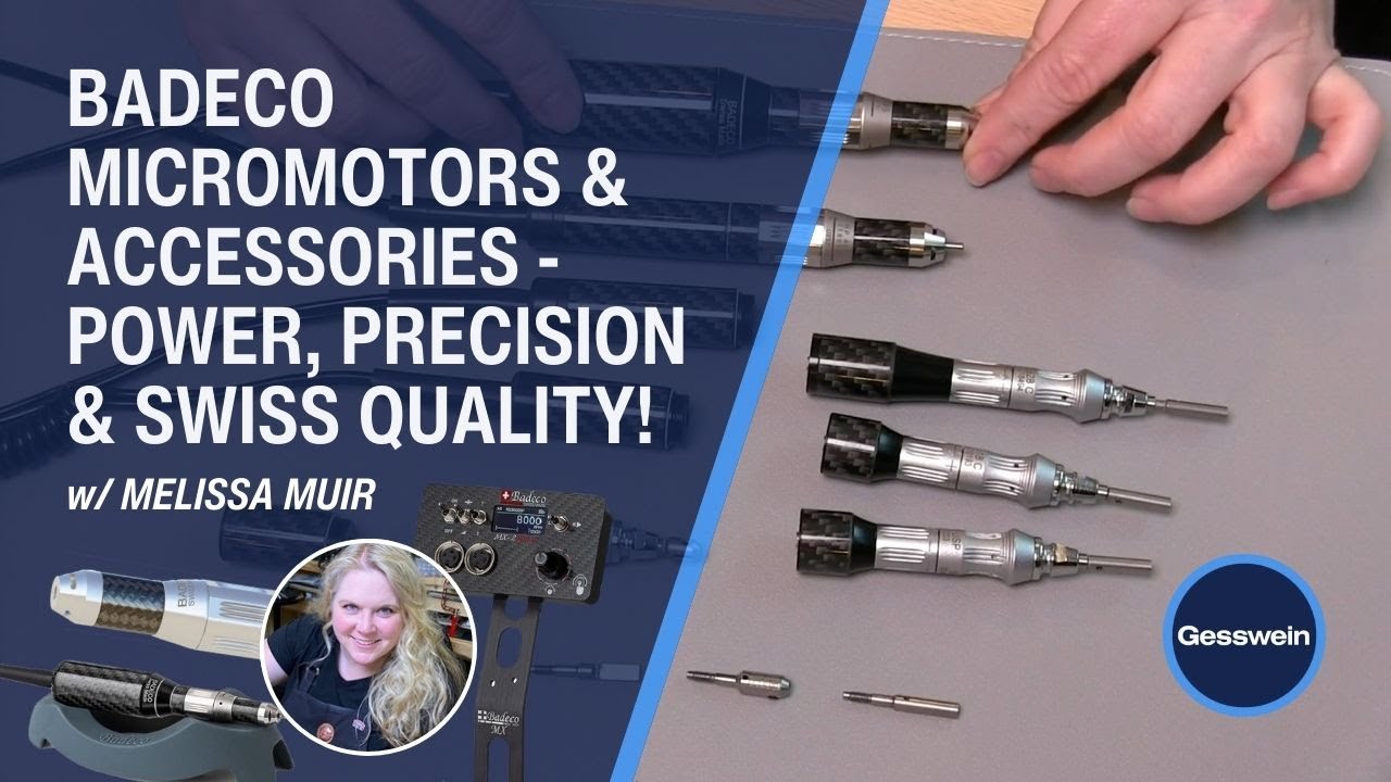 Badeco Micromotors & Accessories&ndash; Power, Precision & Swiss Quality for Jewelers | Tool Review