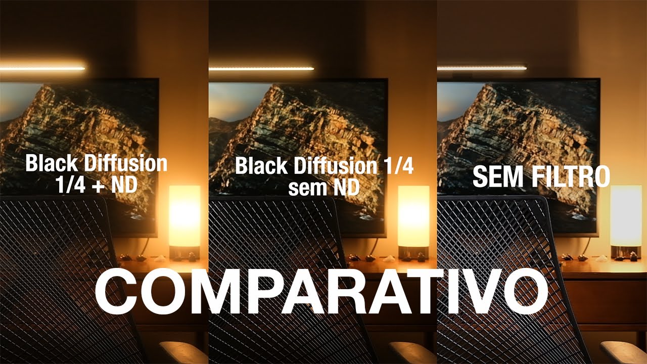 Review K&F Concept 2 in 1 - Black Diffusion 1/4 + ND 2 - O FILTRO PERFEITO