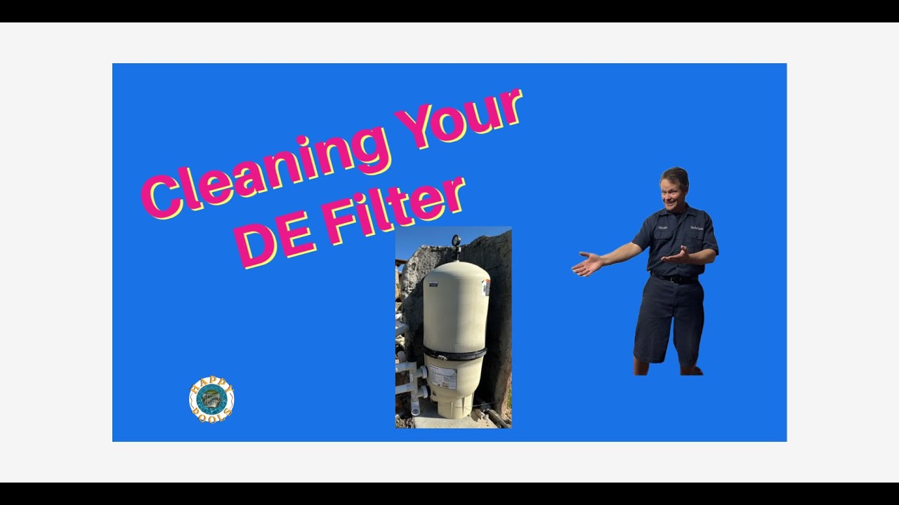 How to clean a Pentair DE filter