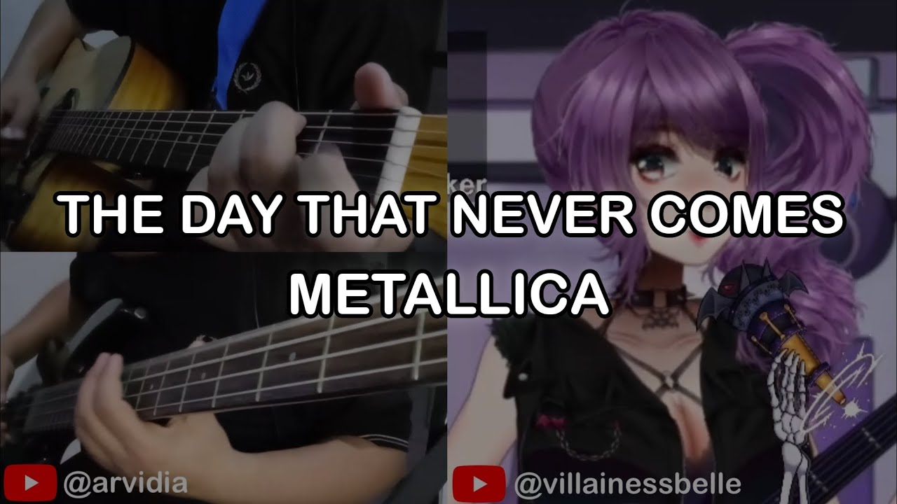 ARVIDIA ft. VILLAINESS BELLE @villainessbelle - THE DAY THAT NEVER COMES [Metallica] || (Cover)