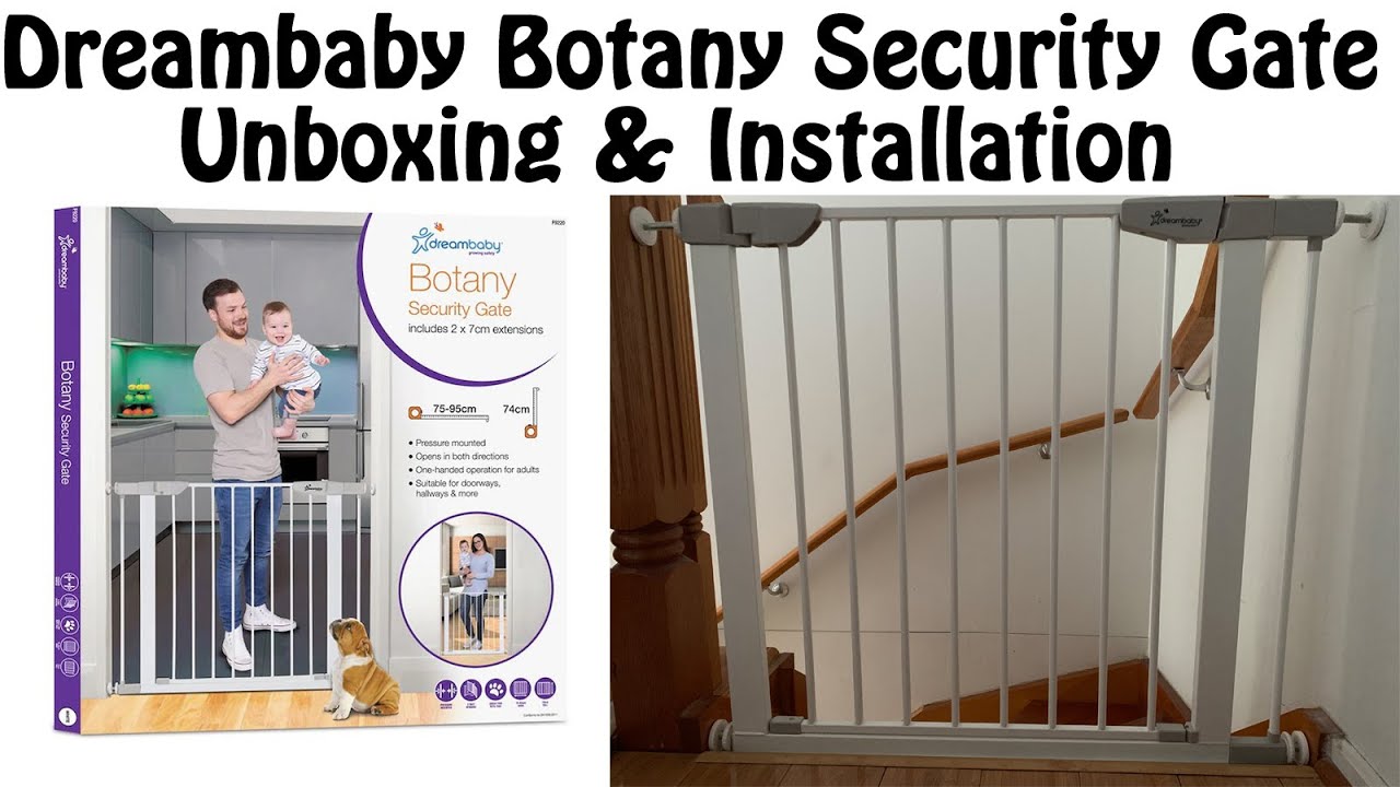 Dreambaby Botany Security Gate Unboxing & Installation