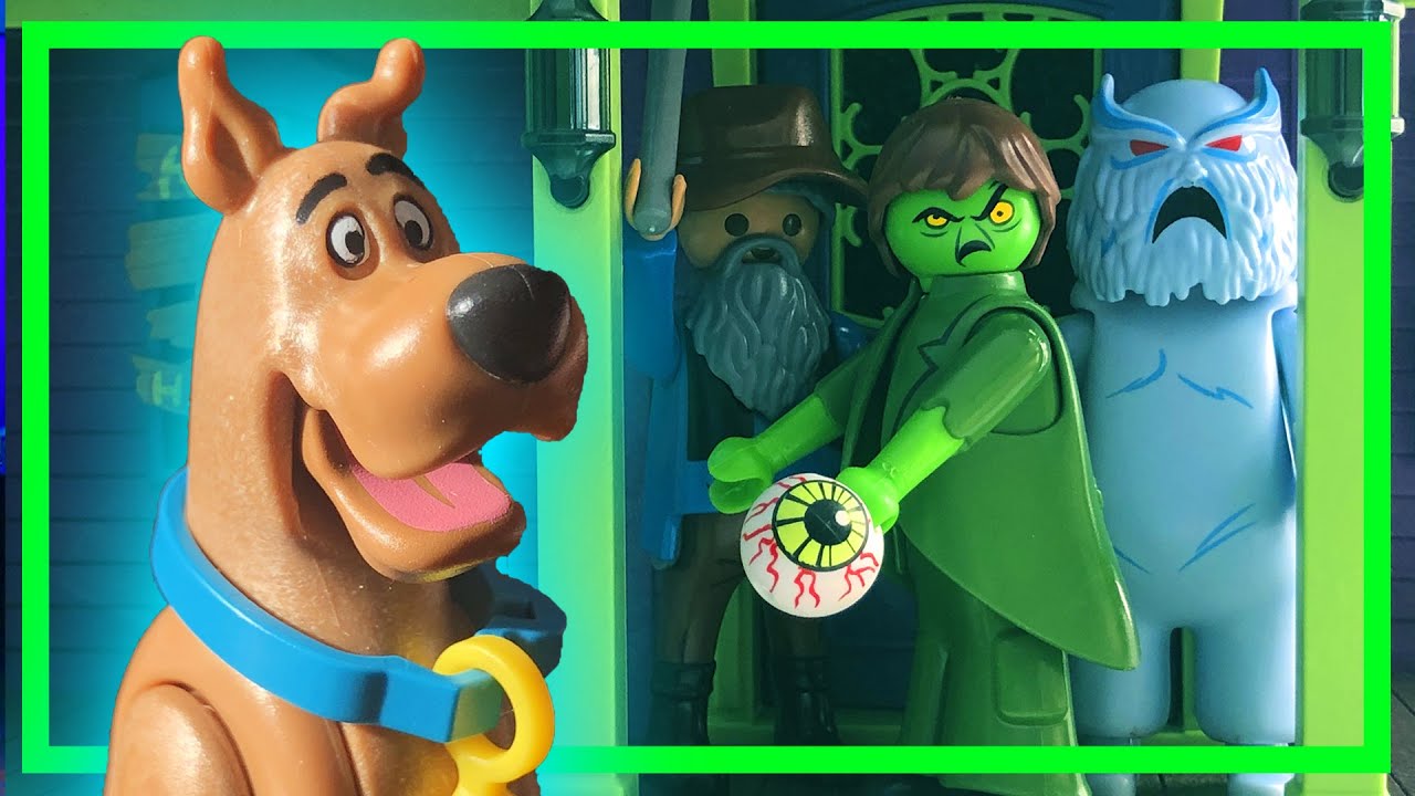 FANTASMAS DE SCOOBY DOO! PLAYMOBIL - (the Caretaker, the Creeper, Snow Ghost)