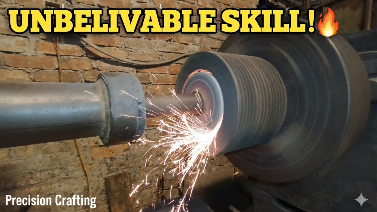 ​Mastering the Art of Precision Metal Grinding | Satisfying Metalworking Process
