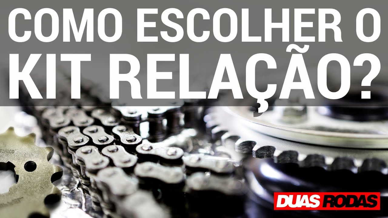 KIT RELA&Ccedil;&Atilde;O: COMO ESCOLHER MARCA, CORRENTE COM RETENTOR OU SEM, TIPO DE A&Ccedil;O DA COROA E DO PINH&Atilde;O...