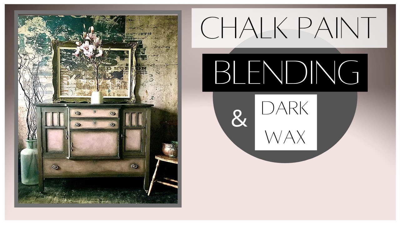 Как сделать Chalk Paint для создания эффекта Старого Света с помощью меловой краски