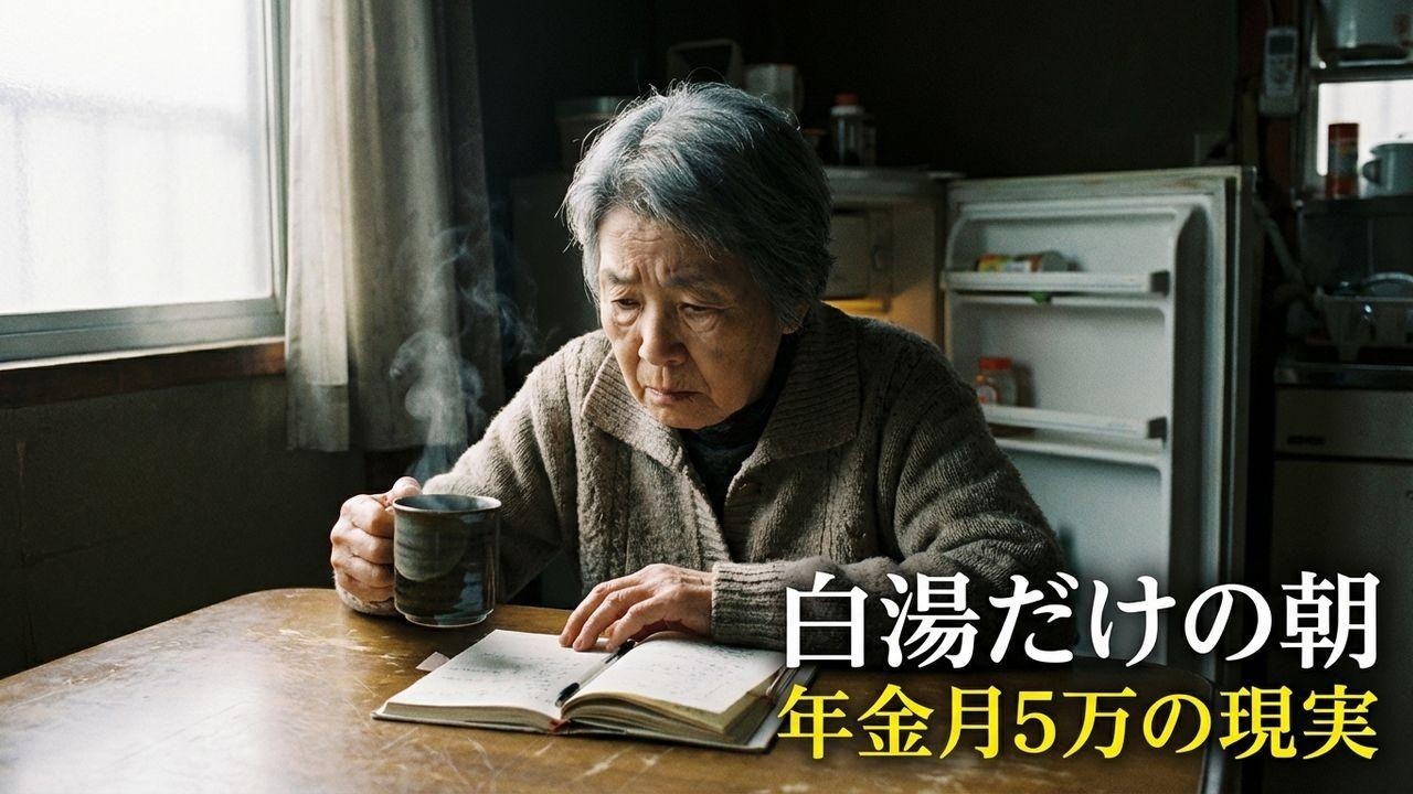 年金月5万の衝撃。74歳独居老人が白湯だけの生活から救われた理由