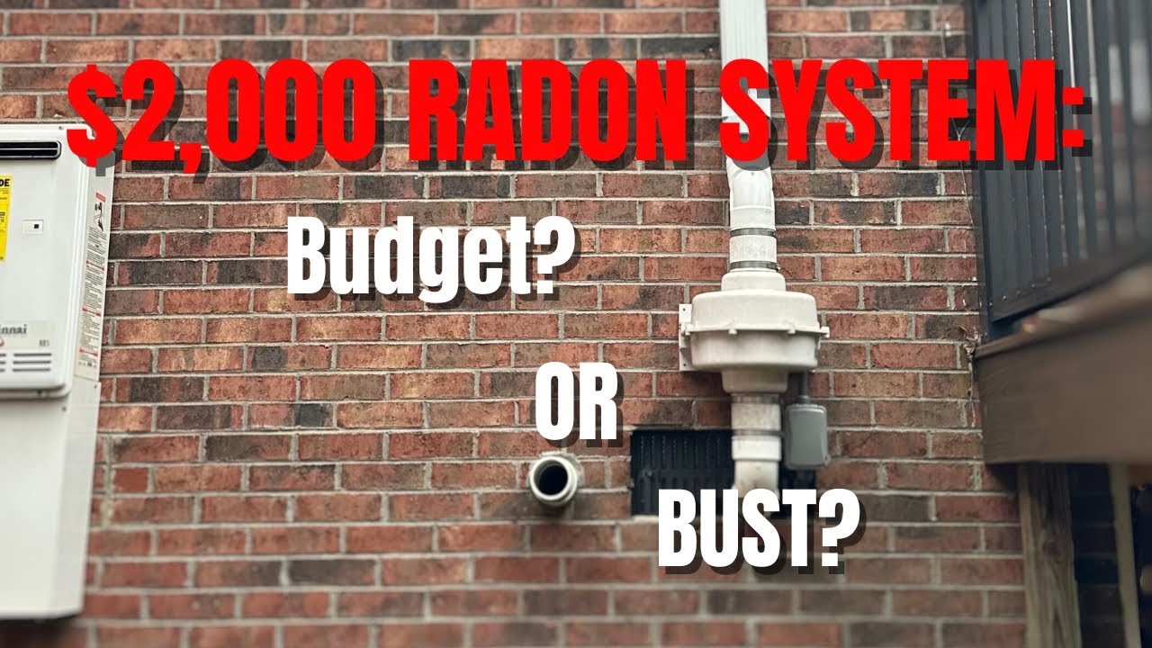 $2,000 Radon System: Budget or Bust? #fails #radonmitigation  #fail #repairing #radon