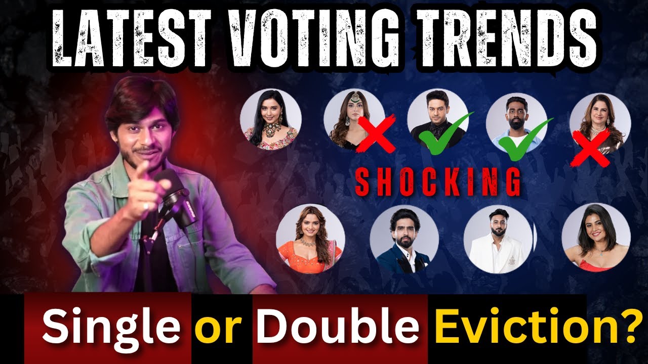 Bigg Boss 19 Latest Voting Trends Single or Double Eviction? BB19 Voting Polls