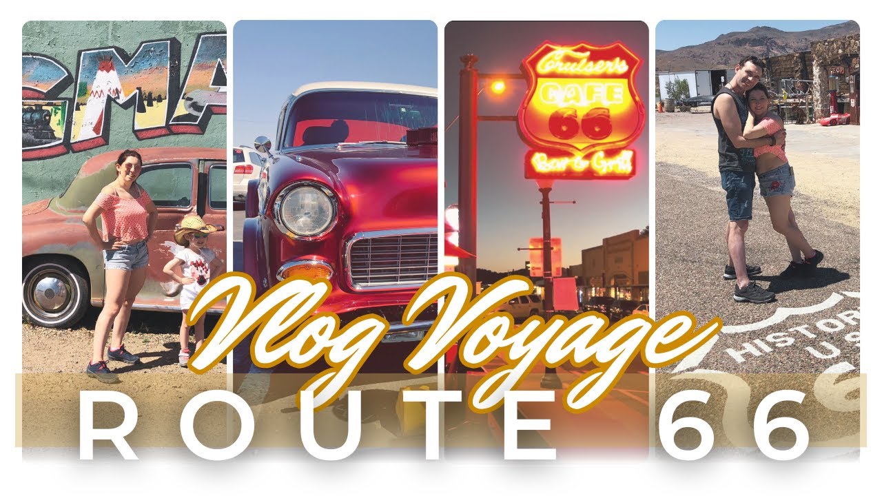 Roadtrip en famille Ouest USA JOUR 3 Route 66 Vlog