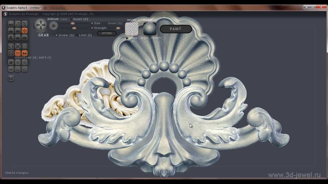 Несколько советов по работе в Sculptris