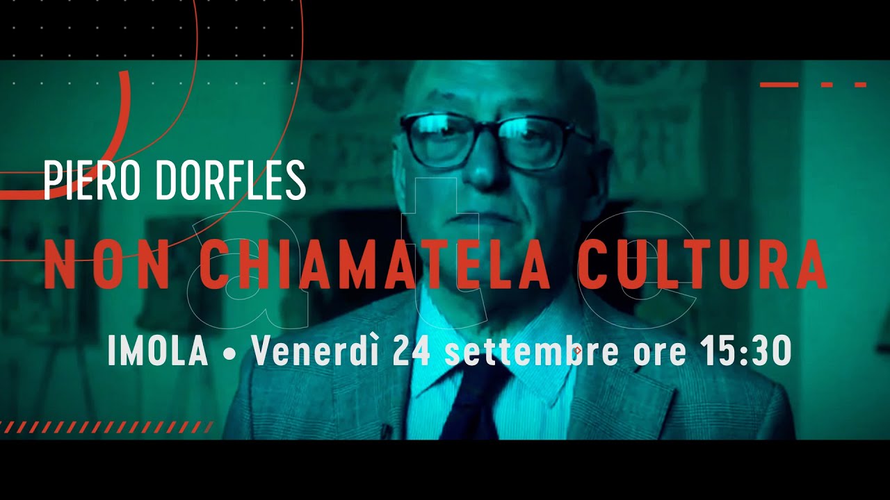 DIRETTA NobilitaFestival - JobX Piero Dorfles: Non chiamatela cultura