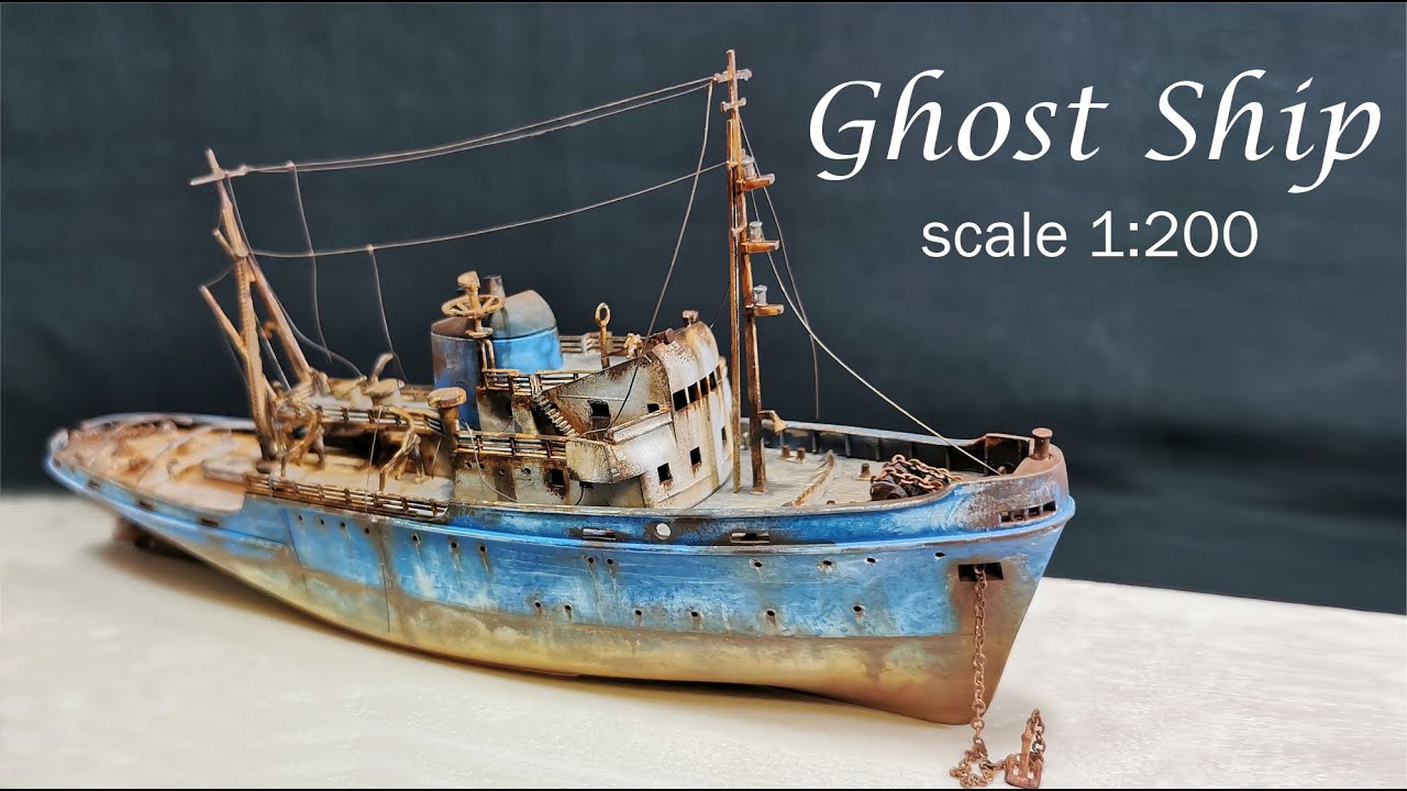 Simply realistic rust effect on the ghost ship / Einfach Realistischer Rosteffekt am Geisterschiff