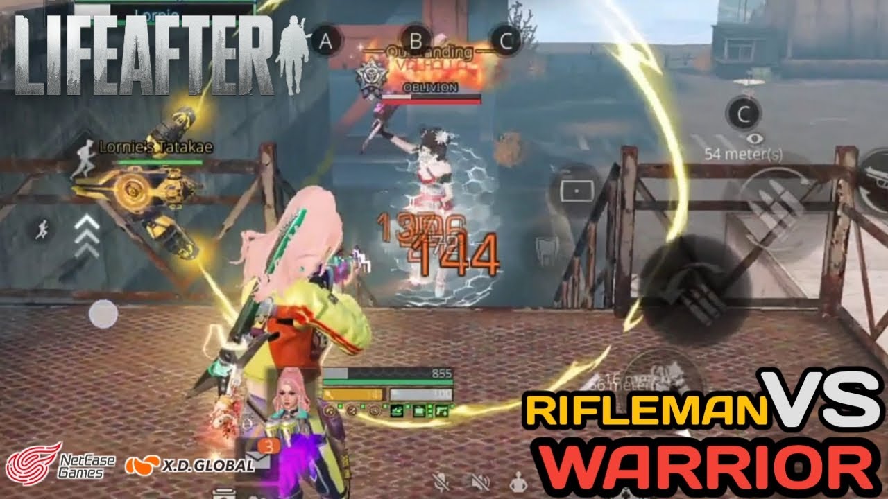 Warrior vs Rifleman, LIFEAFTER Training Arena S17 HIGHLIGHTS