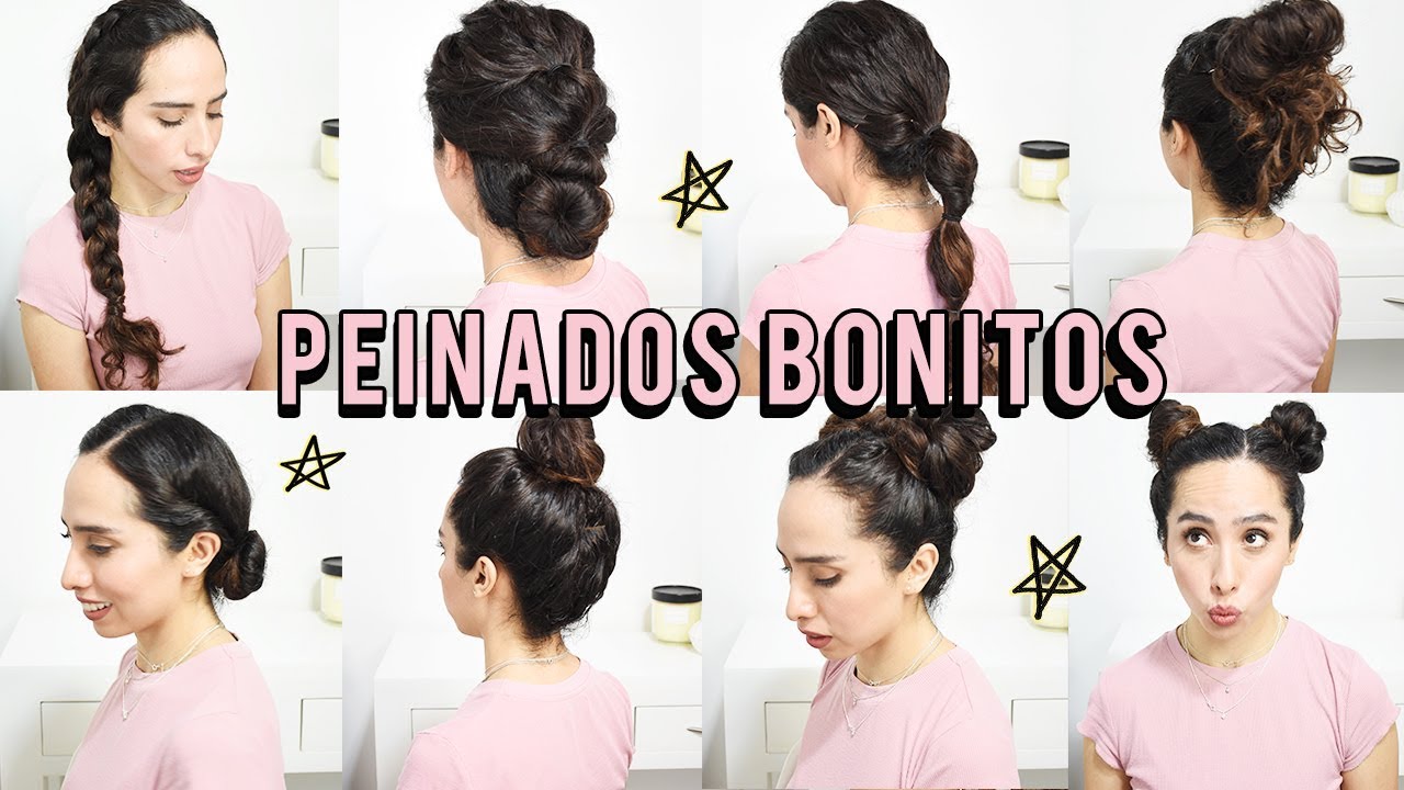 PEINADOS RECOGIDOS FÁCILES QUE SIEMPRE SE VEN LINDOS | CABELLO RIZADO/ONDULADO