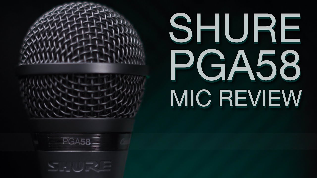 Обзор/тест динамического микрофона Shure PGA58