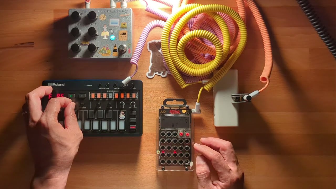 Laid-Back Lofi bliss with Roland J6, PO-133, and Shallow Water Pedal