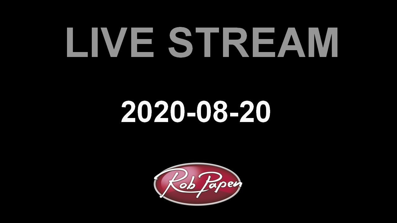 Rob Papen Live Stream 20 August RP-VERB 2 session
