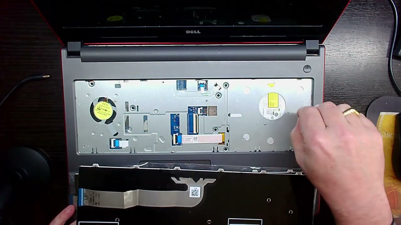 Dell Laptop Coffee Spill